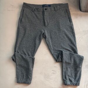 Zara Men's Charcoal Dress Sweat Pants